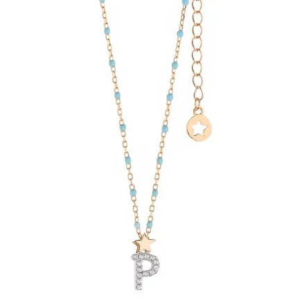 COMETE Girocollo in Argento Lettera P GLA 188