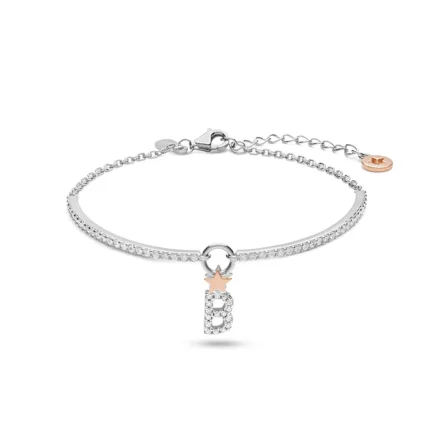 COMETE Bracciale in argento lettera B BRA 178