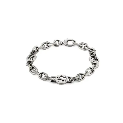 YBA620798001_001 Gucci bracciale interlocking G YBA620798001 - immagine 1