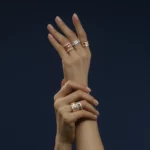 Chopard ANELLO ICE CUBE ORO BIANCO MIS. 52 827005-1039 - immagine 3