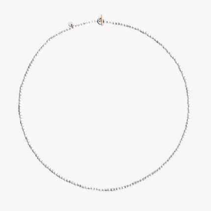 Dodo collana mini granelli argento DCC3005GRANXGAGMX