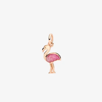 Dodo Ciondolo Fenicottero Oro Rosa & Smalto DMC5012PHENIERS9R