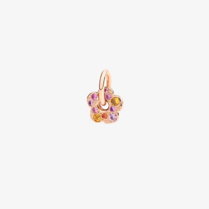 Dodo Ciondolo Fiore Oro Rosa & Zaffiri DMC5013FLOWSZRO9R