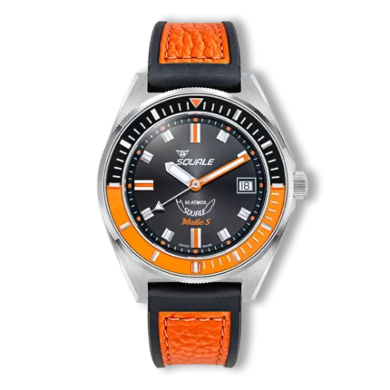 Squale Matic S Orange HydroLeather